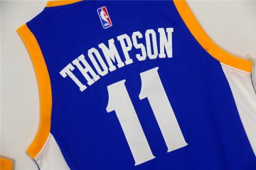 Camiseta Golden State Warriors Thompson #11 Azul 2017