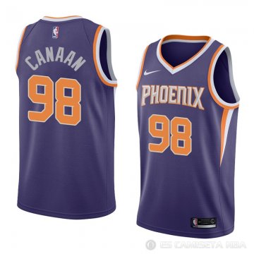 Camiseta Isaiah Canaan #98 Phoenix Suns Icon 2018 Violeta