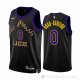 Camiseta Jalen Hood-Schifino #0 Los Angeles Lakers Ciudad 2023-24 Negro