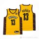 Camiseta James Harden NO 13 Brooklyn Nets Ciudad 2020-21 Amarillo