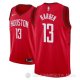 Camiseta James Harden #13 Houston Rockets Earned 2018-19 Rojo
