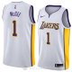 Camiseta Javale Mcgee #1 Los Angeles Lakers Association 2018 Blanco