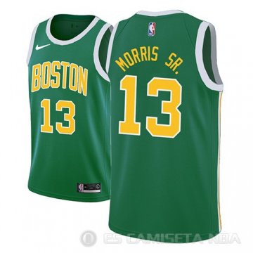 Camiseta Marcus Morris #13 Boston Celtics Earned 2018-19 Verde