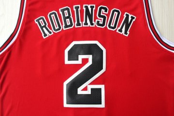 Camiseta Robinson #2 Chicago Bulls Rojo