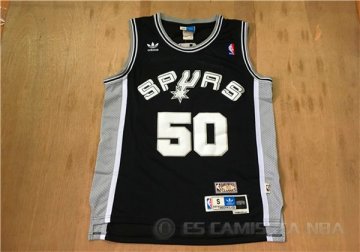 Camiseta Robinson #50 San Antonio Spurs Negro