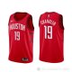 Camiseta Tyson Chandler #19 Houston Rockets Earned Rojo