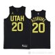 Camiseta Udoka Azubuike #20 Utah Jazz Statement 2022-23 Negro