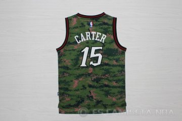 Camiseta Vince Carter #15 Toronto Raptors Verde