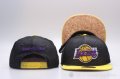 Sombrero Los Angeles Lakers Snapbacks Negro Amarillo