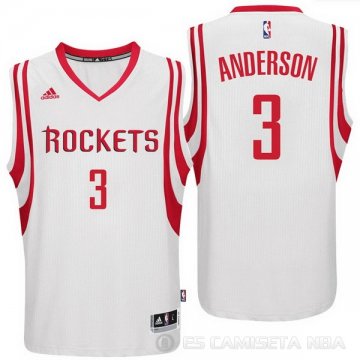 Camiseta Anderson #3 Houston Rockets Blanco