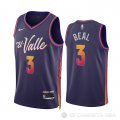 Camiseta Bradley Beal #3 Phoenix Suns Ciudad 2023-24 Violeta