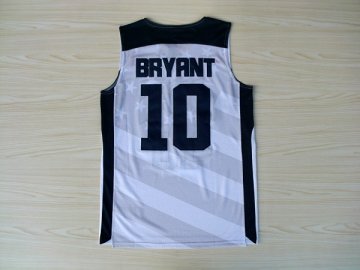 Camiseta Bryant #10 USA 2012 Blanco