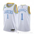 Camiseta D'Angelo Russell #1 Los Angeles Lakers Classic 2022-23 Blanco