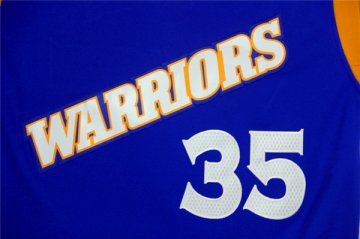 Camiseta Golden State Warriors Durant #35 Azul 2017