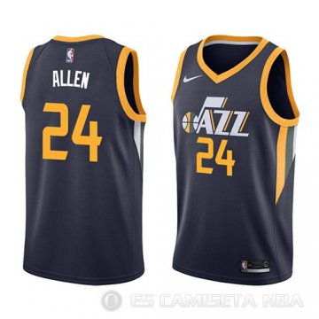 Camiseta Grayson Allen #24 Utah Jazz Icon 2018 Azul