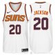 Camiseta Jackson #20 Phoenix Suns Autentico 2017-18 Blanco