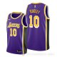 Camiseta Jared Dudley #10 Los Angeles Lakers Statement Violeta