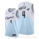 Camiseta Kevin Porter Jr. #4 Cleveland Cavaliers Earned 2019-20 Azul