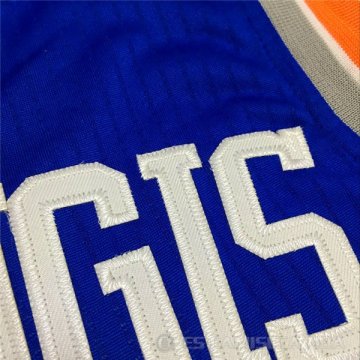 Camiseta Knicks #6 Porzingis Azul