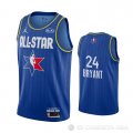 Camiseta Kobe Bryant #24 All Star 2020 Los Angeles Lakers Azul