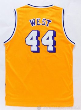 Camiseta West #44 Los Angeles Lakers Amarillo