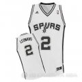 Camiseta Leonaro #2 San Antonio Spurs Blanco