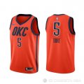 Camiseta Luguentz Dort #5 Oklahoma City Thunder Earned 2020 Naranja