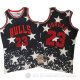 Camiseta Michael Jordan #23 Chicago Bulls Hardwood Retro 1997-98 Negro