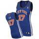 Camiseta Lin #17 New York Knicks Mujer Azul