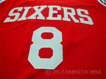 Camiseta Okafor #8 Philadelphia 76ers Rojo