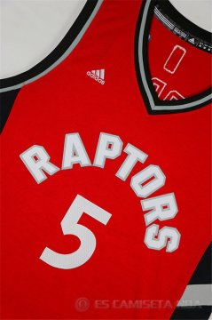 Camiseta Carroll #5 Toronto Raptors Rojo