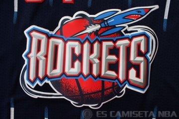 Camiseta Olajwon #34 Houston Rockets Azul