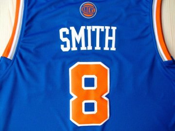 Camiseta Smith #8 New York Knicks Azul