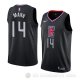 Camiseta Terance Mann #14 2019 20 Los Angeles Clippers Statement 2019 Negro