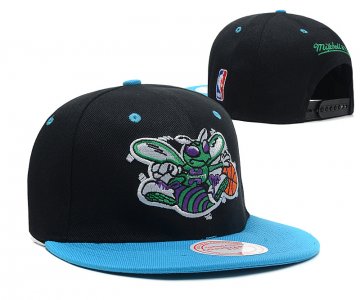 Sombrero Charlotte Hornets Negro Azul 2016