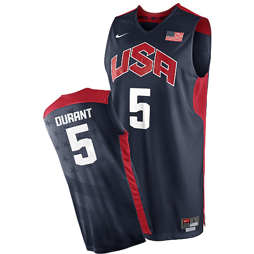 Camiseta Durant #5 USA 2012 Negro - Haga un click en la imagen para cerrar