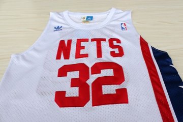 Camiseta Erving #32 Nets ABA Blanco