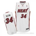 Camiseta Allen Rojo #34 Miami Heat Blanco