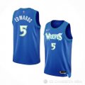 Camiseta Anthony Edwards #5 Minnesota Timberwolves Ciudad Azul