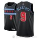 Camiseta Antonio Blakeney #9 Chicago Bulls Ciudad 2018-19 Negro