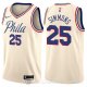Camiseta Ben Simmons #25 Philadelphia 76ers Ciudad Crema