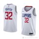 Camiseta Blake Griffin #32 Los Angeles Clippers Association 2018 Blanco