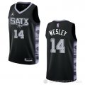 Camiseta Blake Wesley #14 San Antonio Spurs Statement 2022-23 Negro