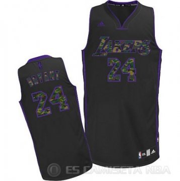 Camiseta Bryant #24 Los Angeles Lakers Camuflaje Moda