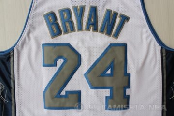 Camiseta Bryant #24 Los Angeles Lakers Ciudad Blanco