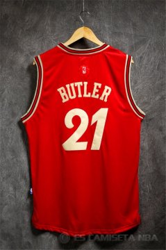 Camiseta Butler Christmas #21 Chicago Bulls Rojo