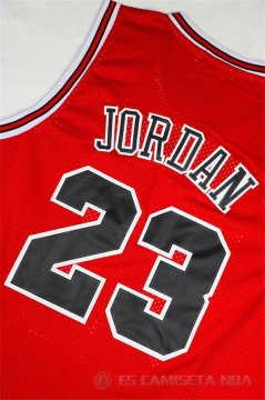 Camiseta Retro Jordan 97-98 #23 Chicago Bulls Rojo