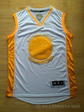 Camiseta Campeon Curry #30 Golden State Warriors Oro