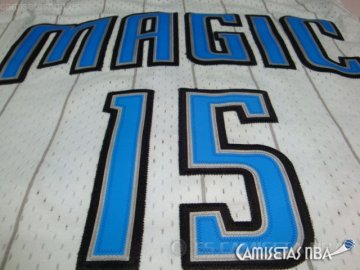 Camiseta Carter #15 Toronto Raptors Blanco