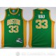 Camiseta Bird #33 Boston Celtics Verde Phnom Penh